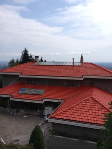 Roof3 painting, West Vancouver